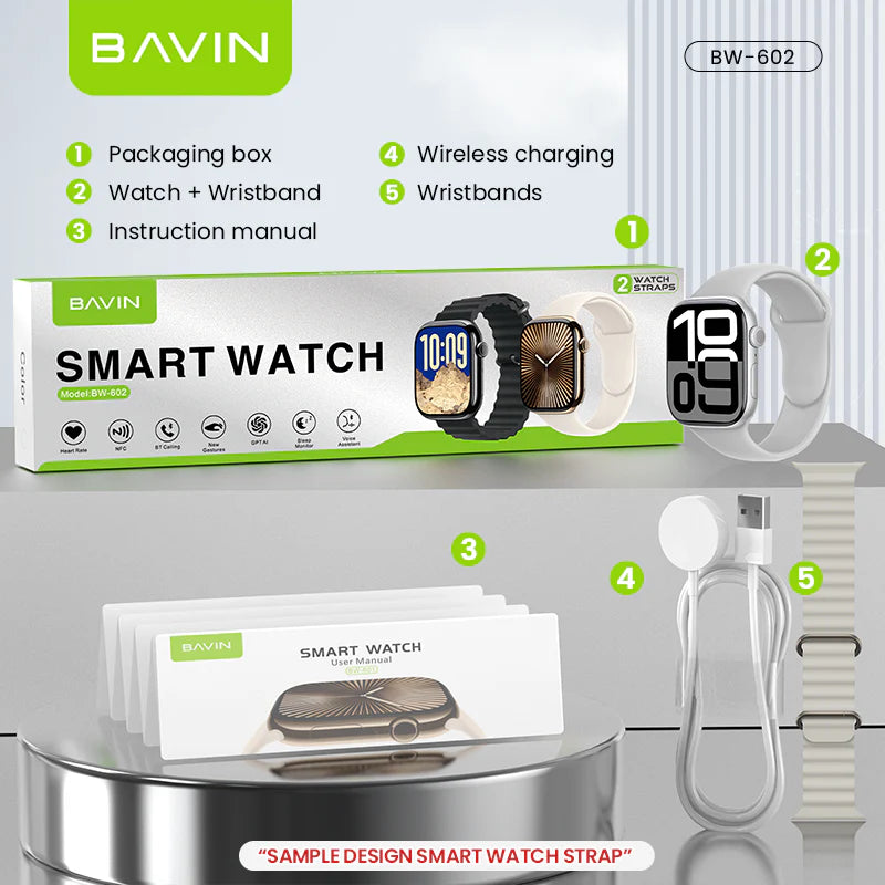 BW-602 SmartWatch Amoled