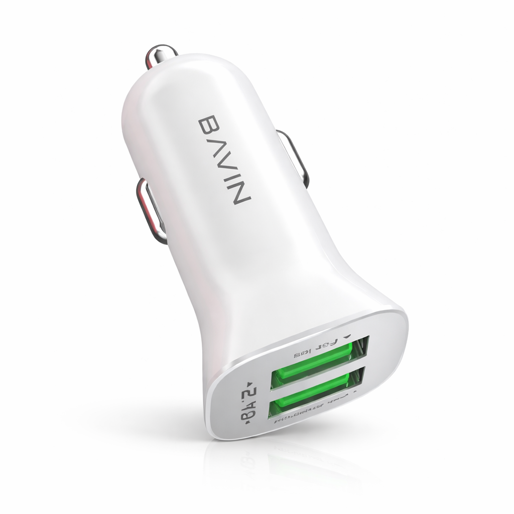 BAVIN PC253 – Chargeur Voiture 2,4A avec 2 Ports USB