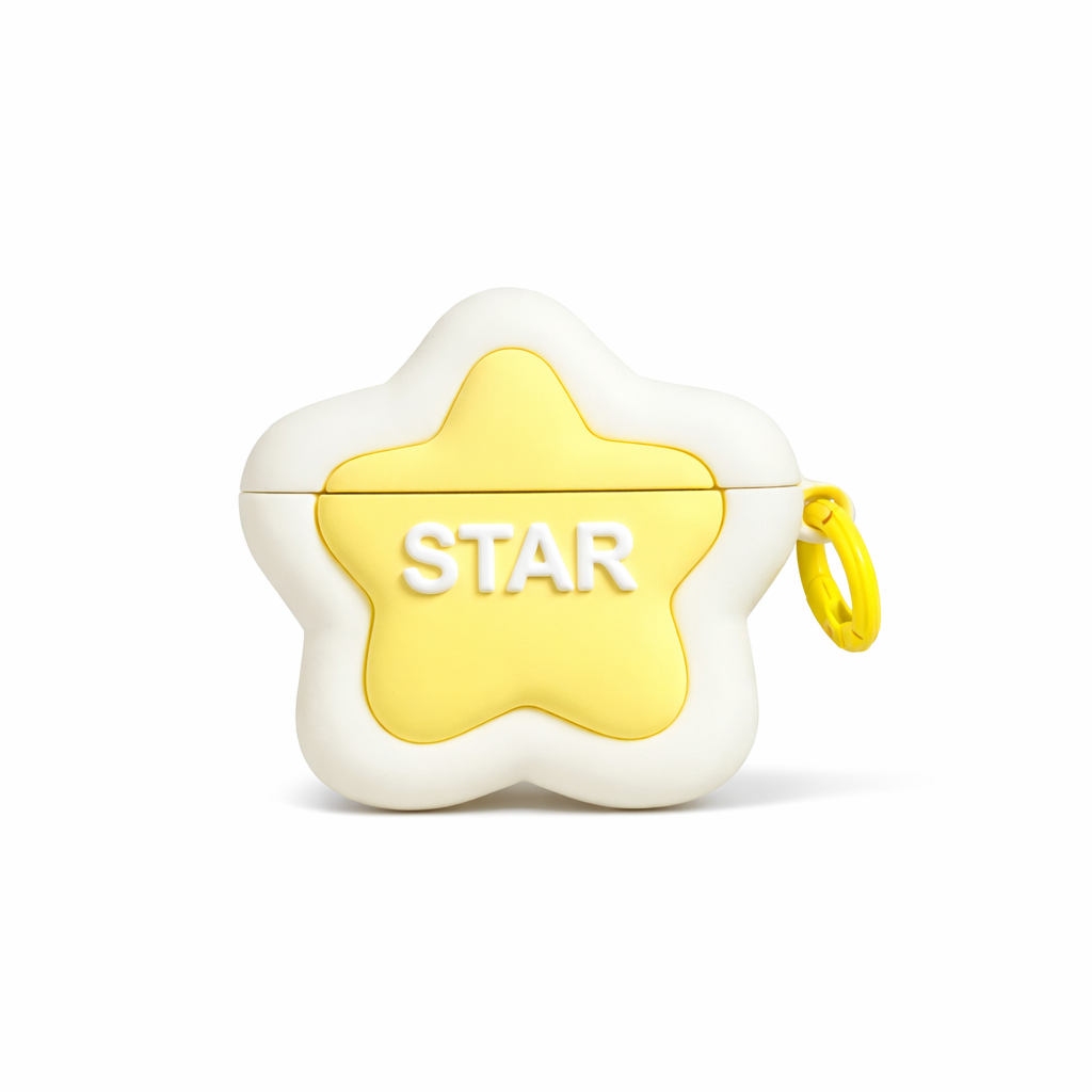 Étui Airpods STAR - En silicone souple KZA009