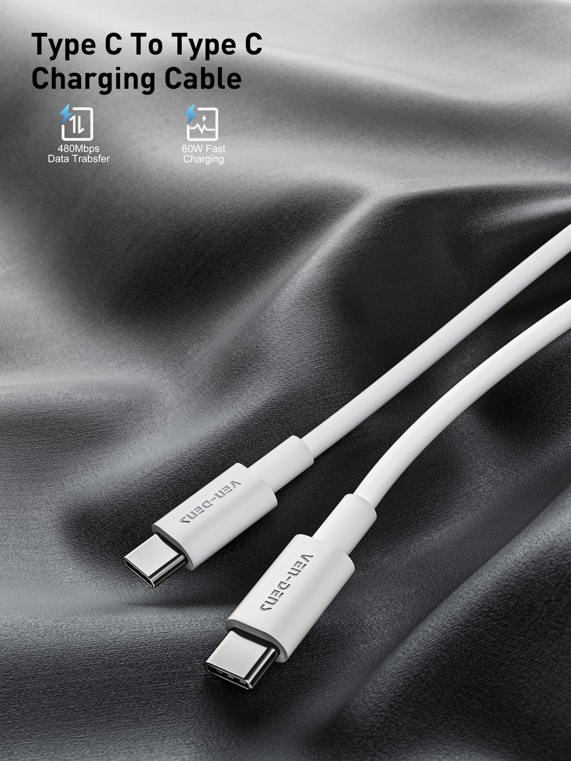 Câble USB-A vers USB-C pour câble Type-C Ven-Dens