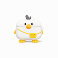 Étui Airpods motif poussin mignon - En silicone souple KZA018