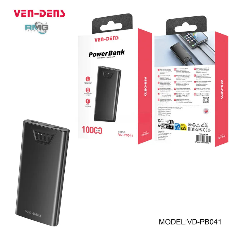 Power Bank VD‑PB041 – 10 000 mAh