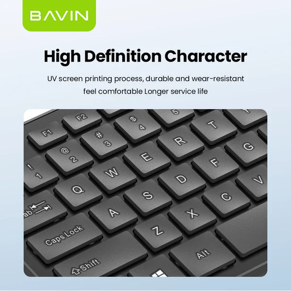 Ensemble clavier et souris filaires BAVIN