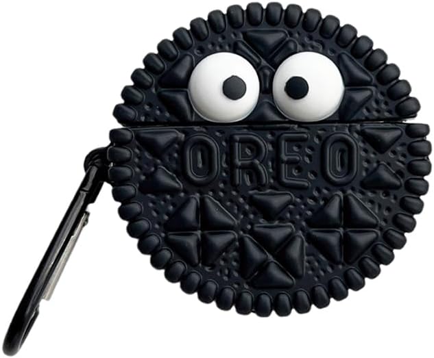 Étui Airpods en forme de Oreo- En silicone souple KZA007