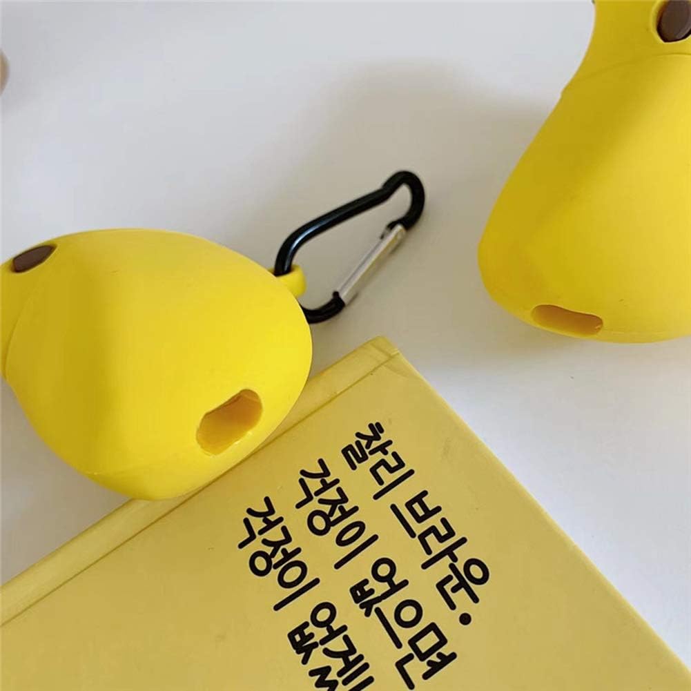 Étui Airpods en forme de banane - En silicone souple KZA004