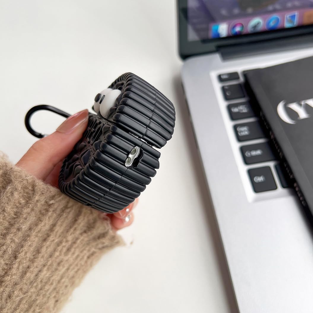Étui Airpods en forme de Oreo- En silicone souple KZA007