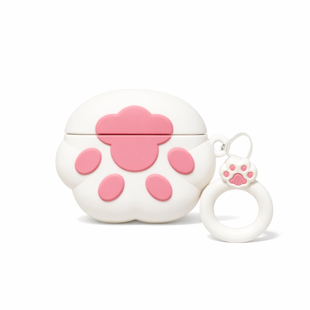 Étui mignon en forme de patte de chat pour AirPods - KZA003
