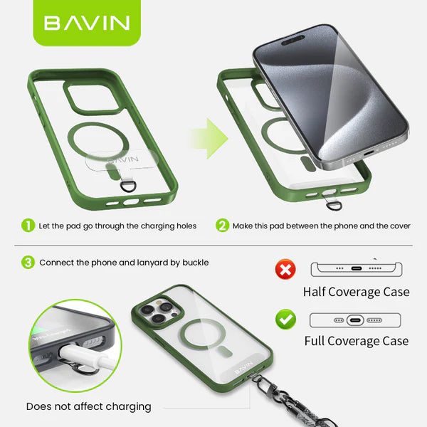 Lanière bandoulière pour téléphone BAVIN