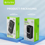 50.000 PowerBank BAVIN avec câble intégré