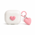 Étui Airpods Motif Coeur - En silicone souple KZA017