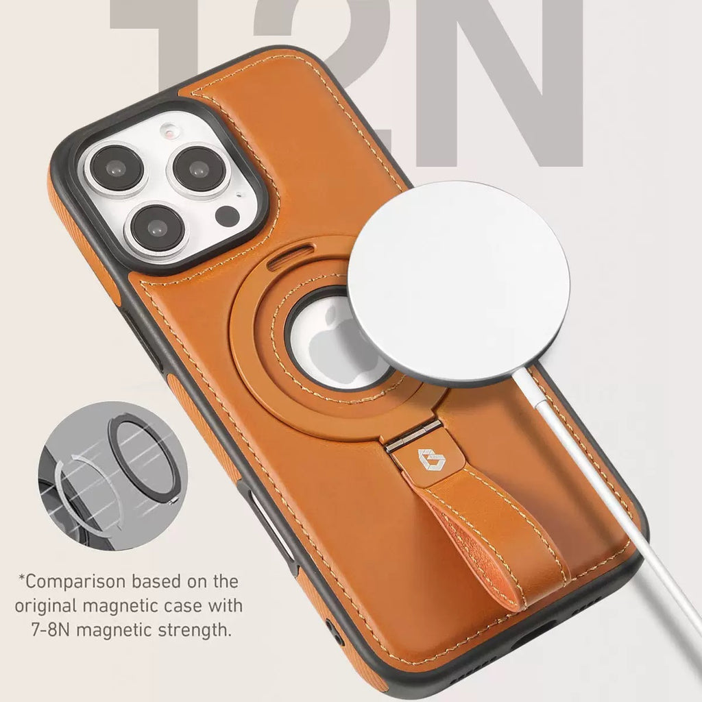 Coque Kaizen Cuir Ultra Premium MagSafe