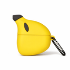 Étui Airpods en forme de banane - En silicone souple KZA004