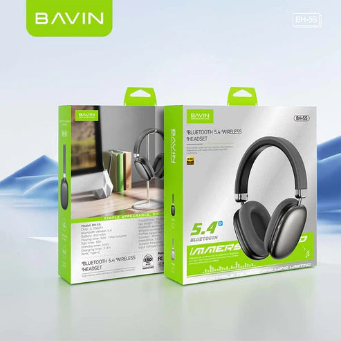 BH-55 Casque Bluetooth BAVIN
