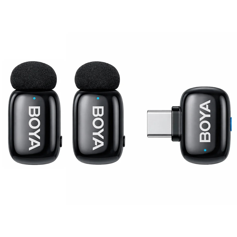 Microphone Sans Fil BOYA Mini 2 – typeC- Professionnel