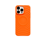 Coque KAIZEN - Silicone ultra Mince Antichoc Orangé