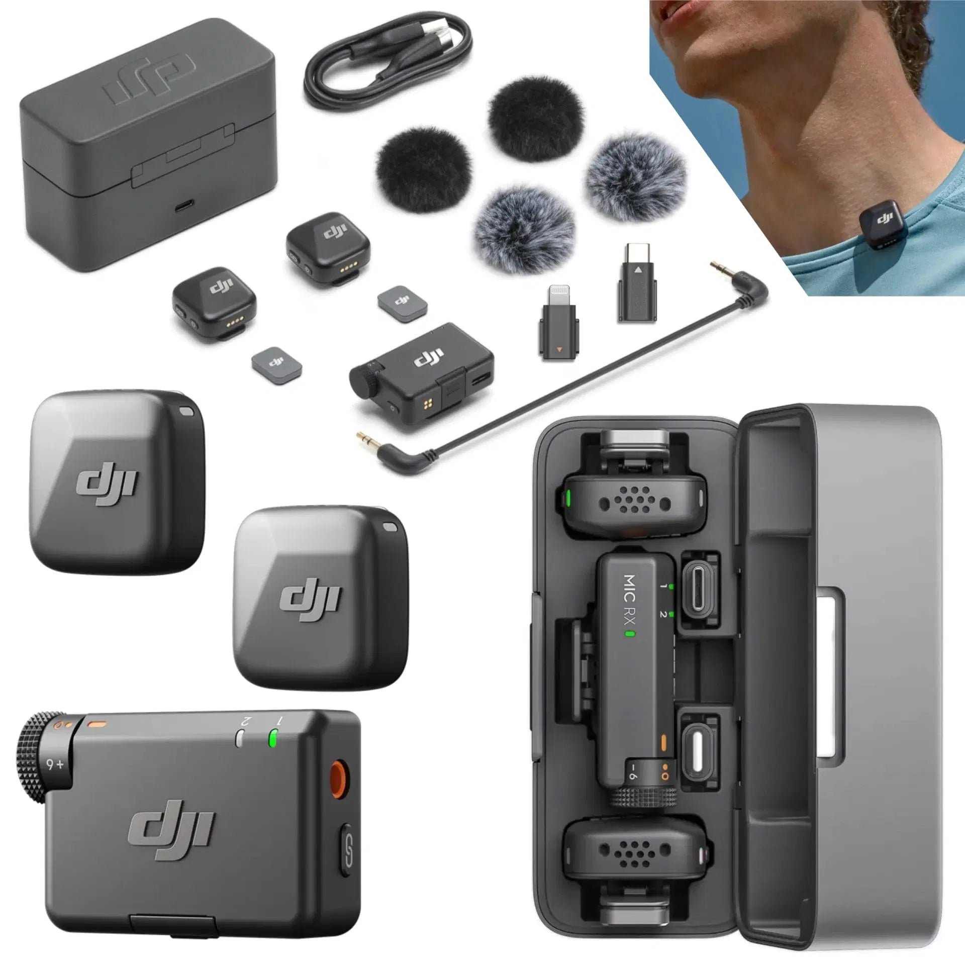 DJI Mic Mini – Microphone Sans Fil Compact & Performant