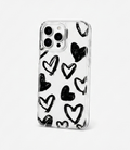 Coque KAIZEN - Imprimée transparent coeur