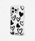 Coque KAIZEN - Imprimée transparent coeur