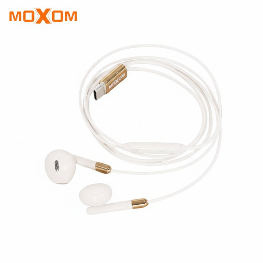 Écouteurs MOXOM  avec connecteur Type-C