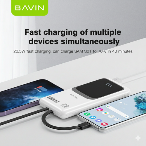 Batterie externe BAVIN PC1029S 10000 mAh