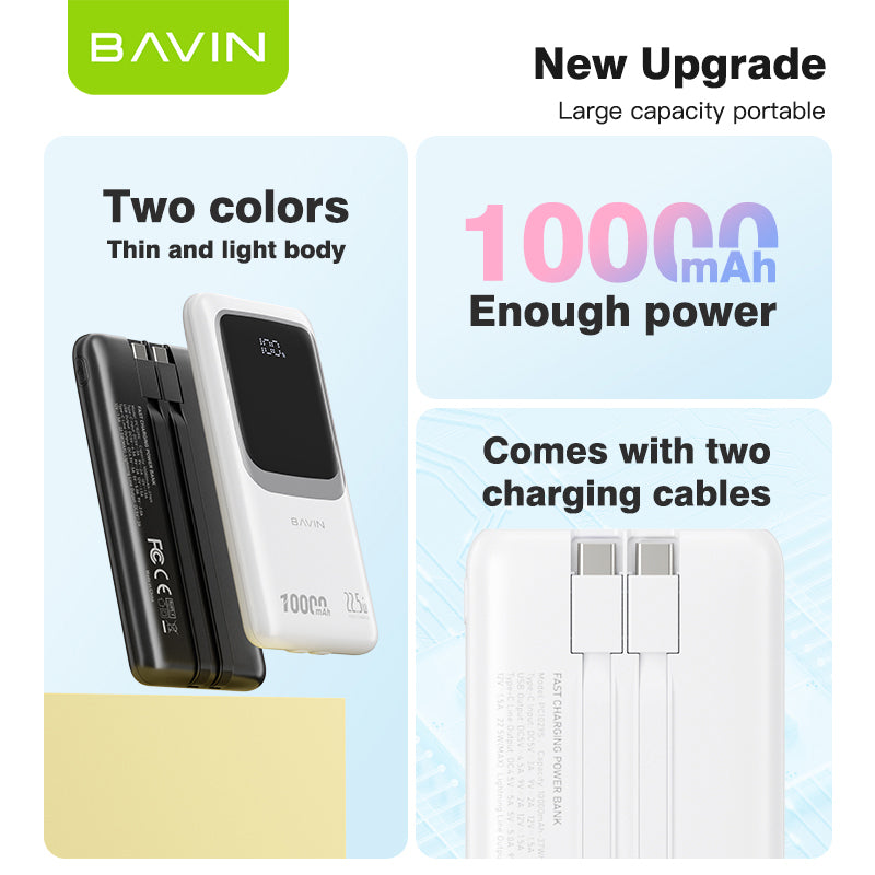 Batterie externe BAVIN PC1029S 10000 mAh