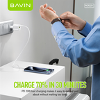 Chargeur de téléphone portable 20w BAVIN PC-922Y