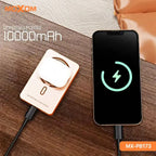 MOXOM® MX-PB173 Magsafe PowerBank en Aluminium Gold (22,5W) Fast Charging 𐓏