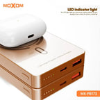 MOXOM® MX-PB173 Magsafe PowerBank en Aluminium Gold (22,5W) Fast Charging 𐓏