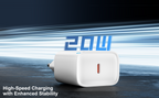 Chargeur 20W Rapide pour iPhone-Ven‑Dens🇬🇧 VD‑TC012BC