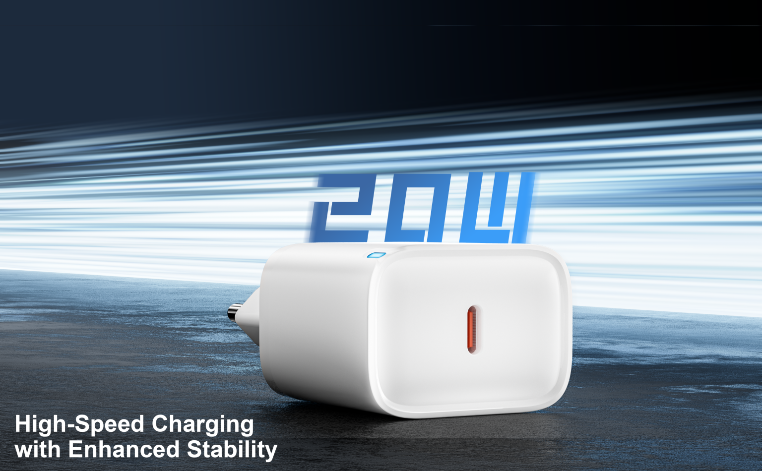 Chargeur 20W Rapide pour iPhone-Ven‑Dens🇬🇧 VD‑TC012BC