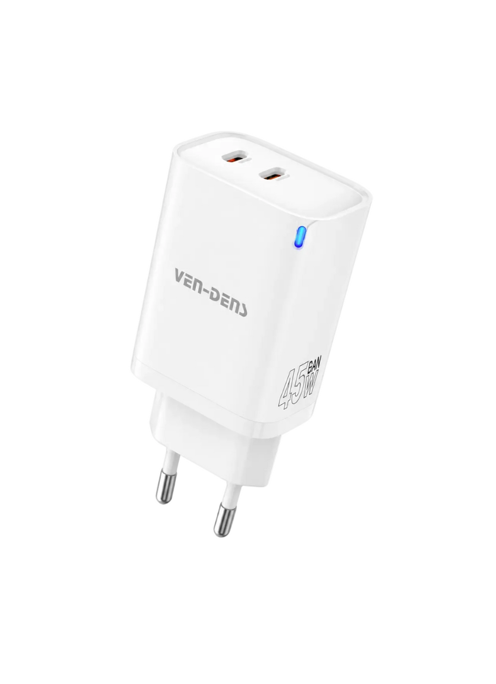 Ven‑Dens 45W VD‑136BCC – Chargeur (Double Type‑C ) 45 W