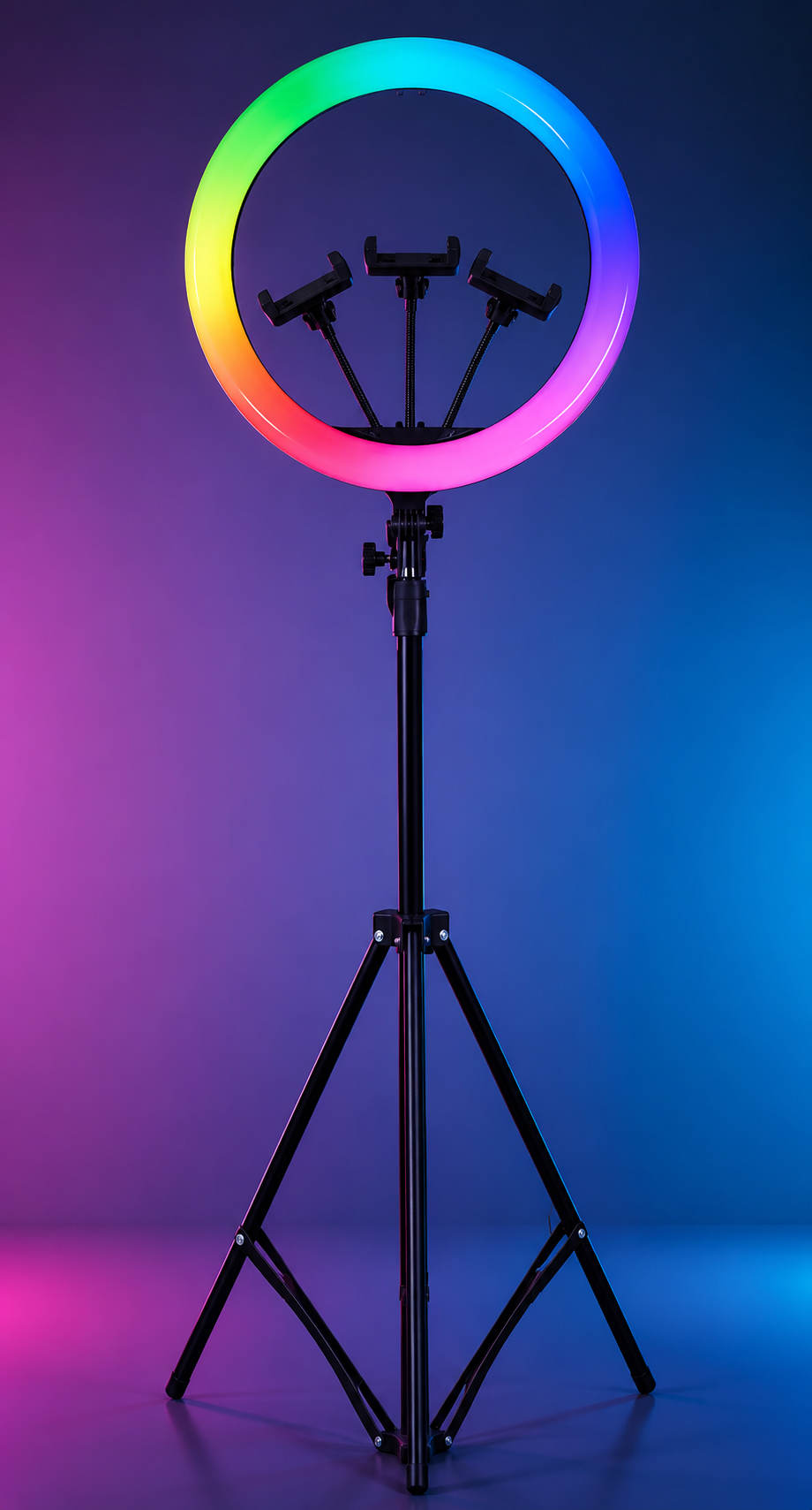 Ring Light MJ56 RGB avec Trépied