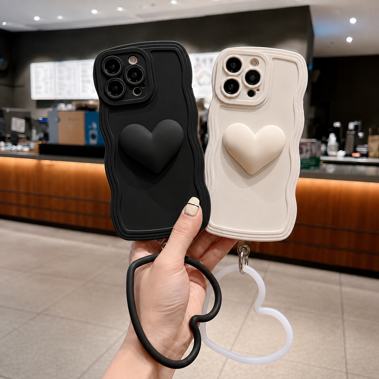 Coque KAIZEN - Heart with Strap ✘ ANTICHOC ✘
