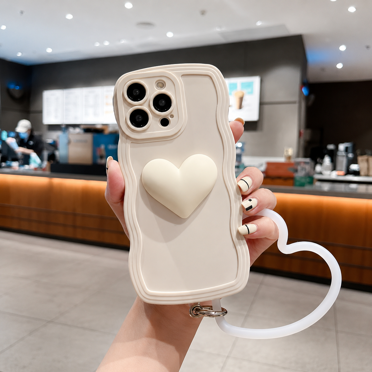 Coque KAIZEN - Heart with Strap ✘ ANTICHOC ✘