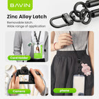 Lanière bandoulière pour téléphone BAVIN Strap en Noir