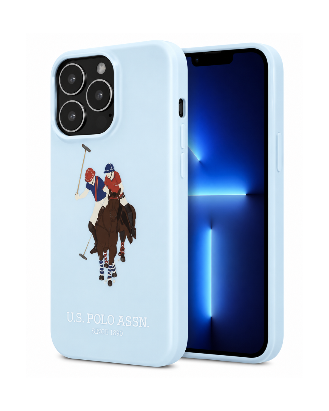 Etui US Polo Bleu Ciel