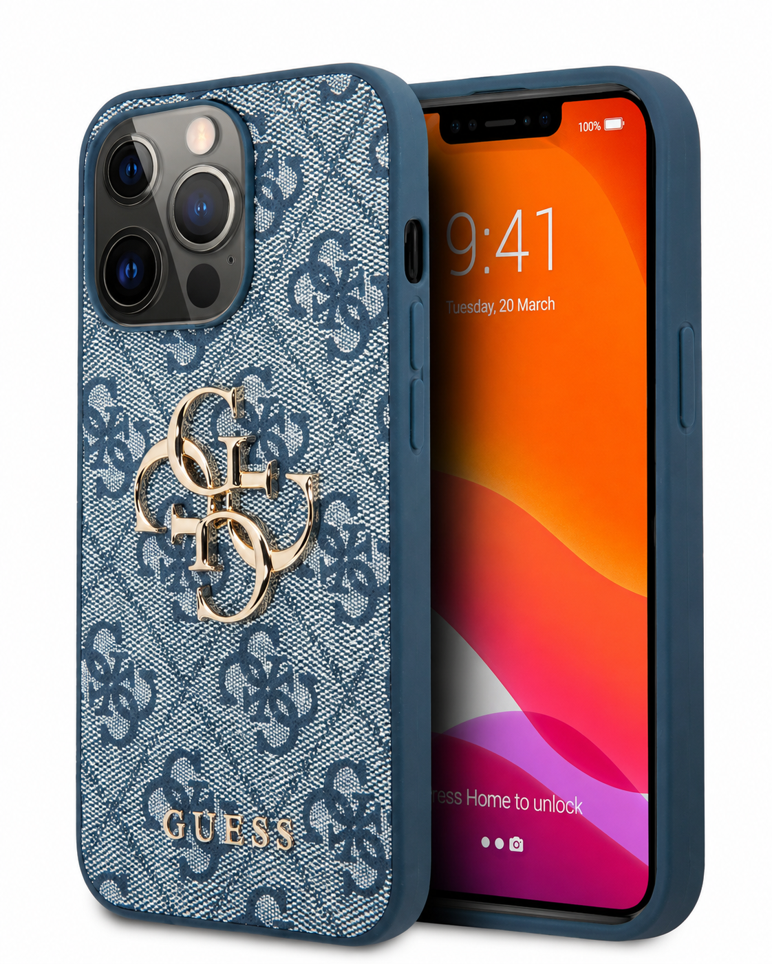 Etui Guess Original Bleu Jean