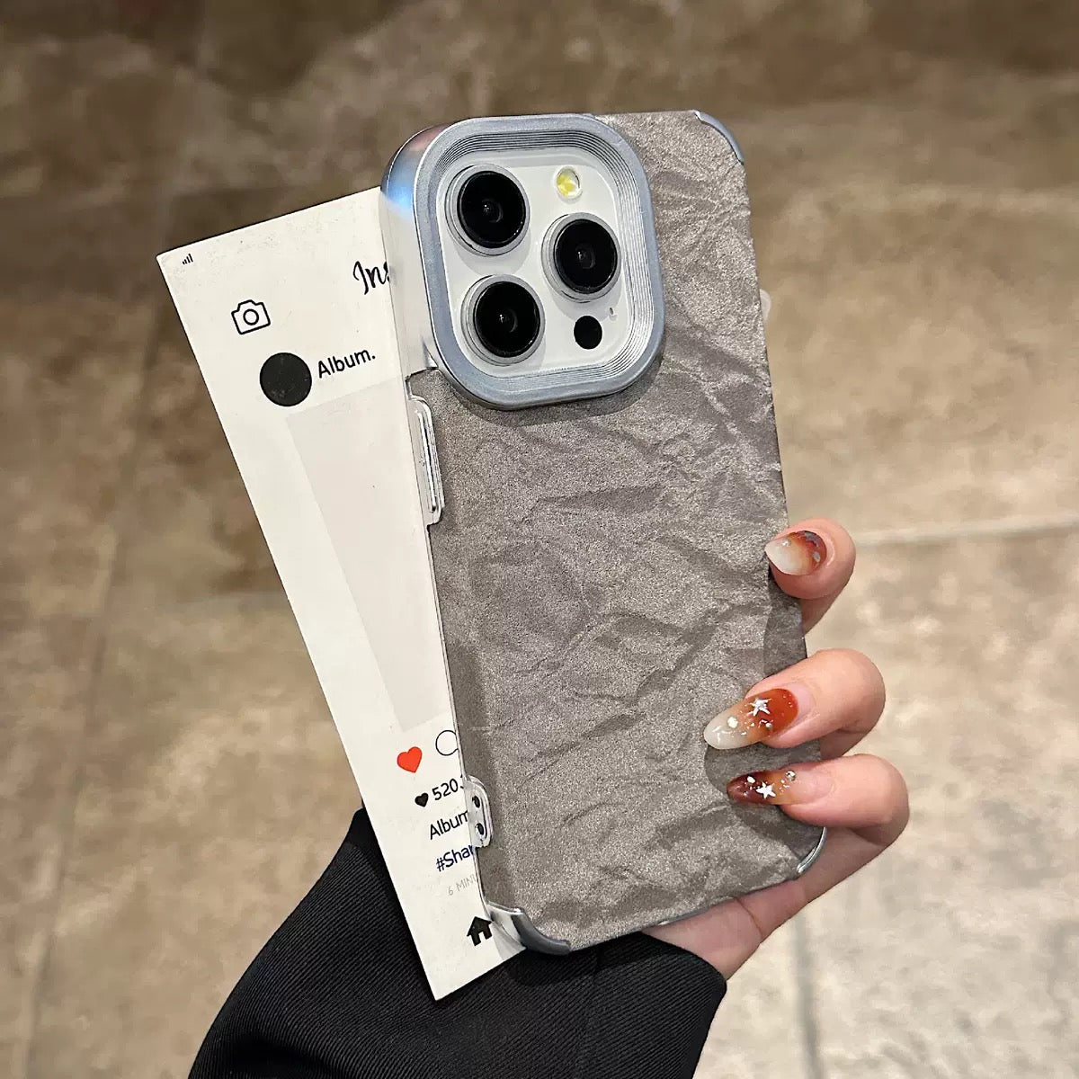 Coque effet Marbré & Glam 🤍