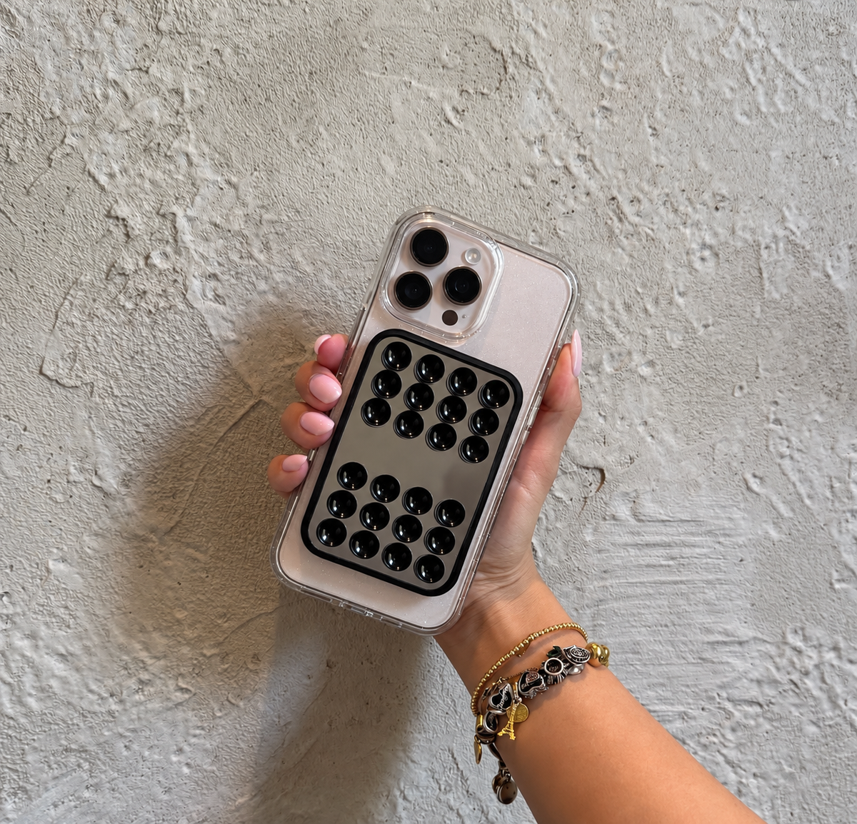 Support Téléphone Premium à Ventouse avec Miroir