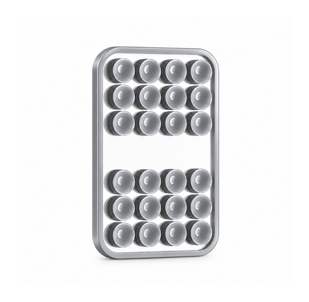 Support Téléphone Premium à Ventouse avec Miroir