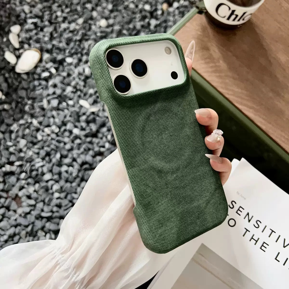 Coque Tissu en Jeans  Kaizen™ pour iphone17