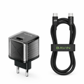 20W Mini Fast Charger + Cable 60W TYPE C Bavin PC-996Y EU