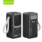 50.000 PowerBank BAVIN avec câble intégré
