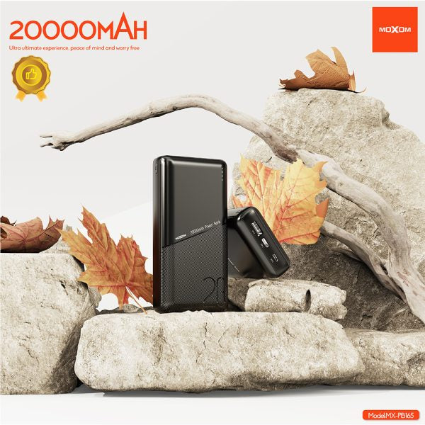 Batterie externe 20.000 mAh Moxom