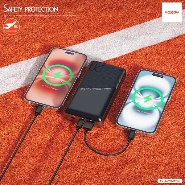 Batterie externe 20.000 mAh Moxom