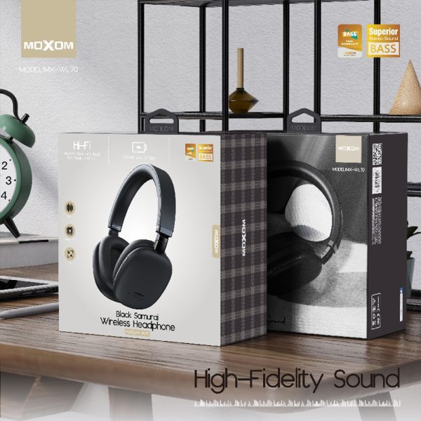 MX-WL70 Casque Bluetooth MOXOM