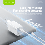 66W +CABLE TYPE C (Chargeur BAVIN PC980Y)
