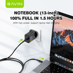 Chargeur GAN BAVIN 45W TYPE C - PC-986Y