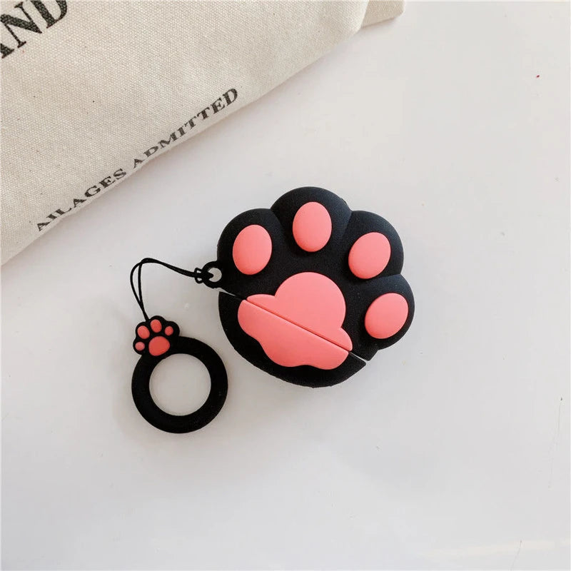 Étui mignon en forme de patte de chat pour AirPods - KZA003