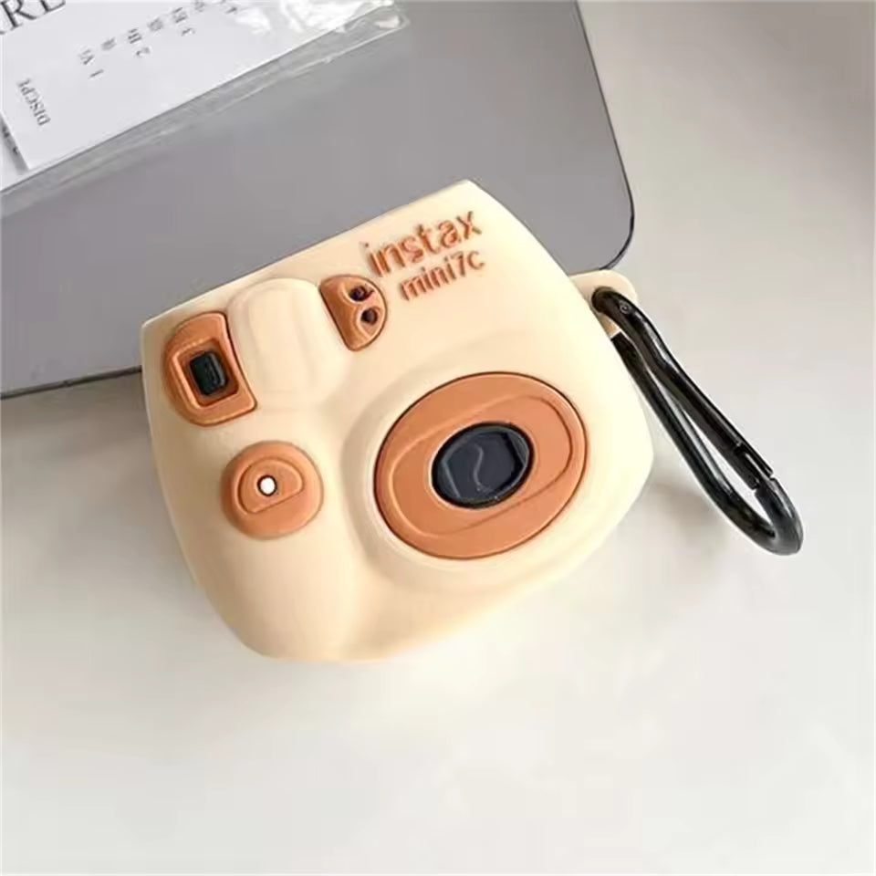 Étui en forme appareil photo pour AirPods - KZA003